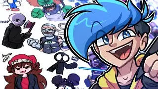 I DREW MORE FRIDAY NIGHT FUNKIN' CHARACTERS