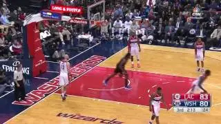 Deandre jordan reverse alley oop dunk