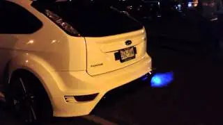 Ford Focus RS exhaust flames