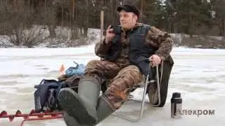 Щуки на жерлицы. Река Нерская  март 2015
