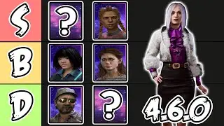 DBD Survivor Tier List - WITH YUN-JIN LEE (new survivor) - Dead by Daylight 4.6.0
