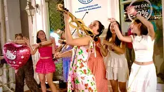Violin Dance Monkey Girls Show 🎻💃🐒👗😀