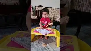 One year baby boy coloring #kidslearning #kids #shorts