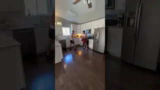 If a house was a boxing ring. (behind the scenes)