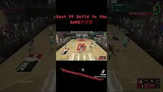 6.10 Glass Cleaning Finisher……Best PF build in the game🏀🏀💯‼️