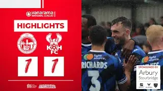 📺 HIGHLIGHTS | 18 Mar 23 | Gloucester City 1-1 Harriers
