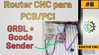 CNC Router to produce PCB-PCI | Installing GRBL + GCODE Sender