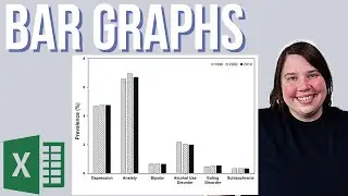 How to Create and Format a Bar Graph for Publication in EXCEL || Publishing Figures from Excel