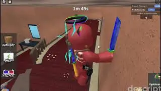 roblox Murder Mystery 2 1v1 with @playphdbb