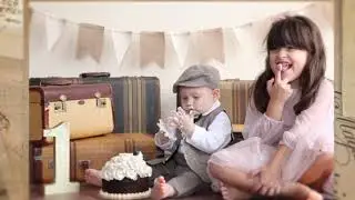 Lucas Smash the Cake!