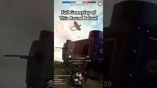 DESTROYING Enemy Vehicles with Assault Tank in Battlefield 1! #shorts #battlefield1 #battlefield