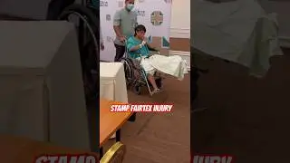 Stamp Fairtex Injury