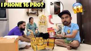 DIWALI PE Mile Gifts Ki Unboxing Me Milla IPHONE 16 pro max 😱