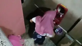 Rekaman cctv di kamar mand!