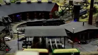 Grand Maket - Строительство моста через железнодорожные пути.