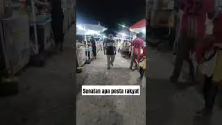 Hajatan orang jawa rasa pesta rakyat pasar malam kuda kepang #jawan