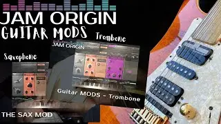 Introducing JamOrigin Guitar MODS - MIDI Guitar synth/instruments (work in progress)