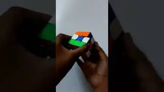 India flag on rubrics cube
