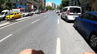 ISTANBUL WALK 🇹🇷 Büyükdere Road Mecidiyeköy, Şişli
