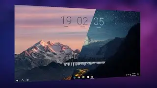 How To Make Windows 10 Look Awesome | Dark Mountain Theme