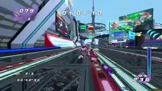 Sonic Riders TE 2.3 Metal City 01'53'96 Blaze the Cat
