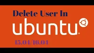 how to delete a USER from the group in ubuntu 15.04/16.04