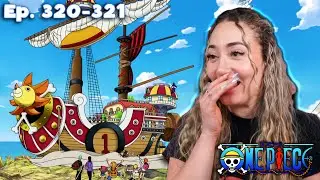 THOUSAND SUNNY ☀️ NEW SHIP! - ONE PIECE Episodes 320 & 321 REACTION!