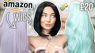 I BOUGHT CHEAP AMAZON WIGS... *I'M SHOCKED*