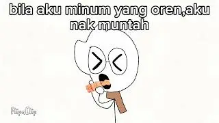 Aku tak suka vitagen warna oren!!! 