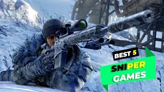 BEST 5 SNIPER GAMES FOR ANDROID | COVER FIRE | SNIPER 3D | GAMEPLAY | REVIEW