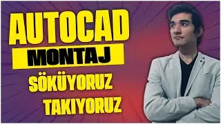 ✅ AUTOCAD 2021 MONTAJ ÇİZİMİ ✅ | AUTOCAD DERSİ