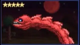 Terraria 1.4 Journey's End | Blood Eel Enemy (1/3)