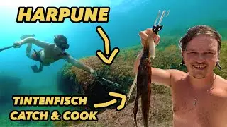 7 TAGE aus dem MEER leben / Catch & Cook - ABNOETAUCHEN & ESSEN selber fangen.