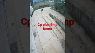 Cp plus 5mp Bullet camera Demo