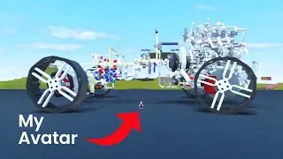 How my BIGGEST V8 mechanical car WORKS | LePlanzy pt5