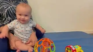 Tip  great to assist children with  protective reflexes, transition to sit, and transition to crawl
