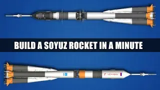 Building The Russian Soyuz Rocket in Spaceflight Simulator | SFS 