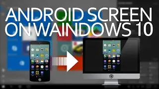 How to Mirror your Android Screen on Windows 10 ( No Software Needed )