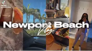 Newport Beach, CA had me in ER 🤦🏾‍♀️ SHOPPING+FOOD & MORE #travelvlog #newportbeach  #solotravel