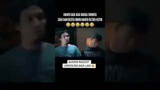 Desta dan zaki bikin hantu jadi ketar ketir