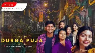 Maynaguri Puja Carnival || Durga Puja 2023 || Journey With Bishal