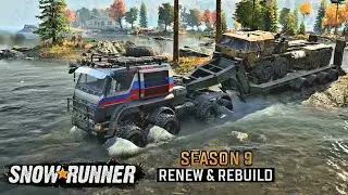 Realistic Off-Road Driving - SnowRunner Unlocking Derry Special 15C-178 PS5 4K