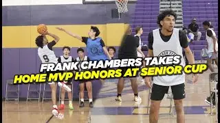 Frank Chambers Takes home MVP Honors at Senior Cup