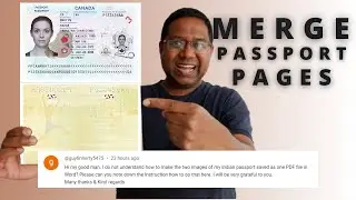 How to Merge Passport Pages into a Single Document Using Canva | Easy Step-by-Step Guide