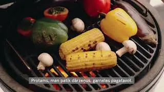 Ļoti patīk, ka ar Big Green Egg varu gatavot arī ziemā