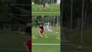 LATERAL-TO-FRONT SINGLE LEG  HURDLE JUMPS #football #soccer #futbol #teamletsgetmoving #STRENGTH