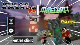 Optifine Mcpe 1.16-1.17 No Lag Ram 1gb Fps Boost | Mcpe bedrock