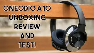 Oneodio A10 Wireless Headphones Unboxing, Review and Test!