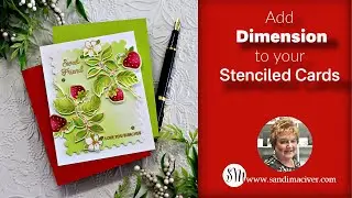 Add Dimension to your Stenciled Projects & the New Waffle Flower Grip Mats