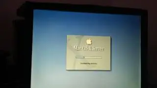 Os x server booting up